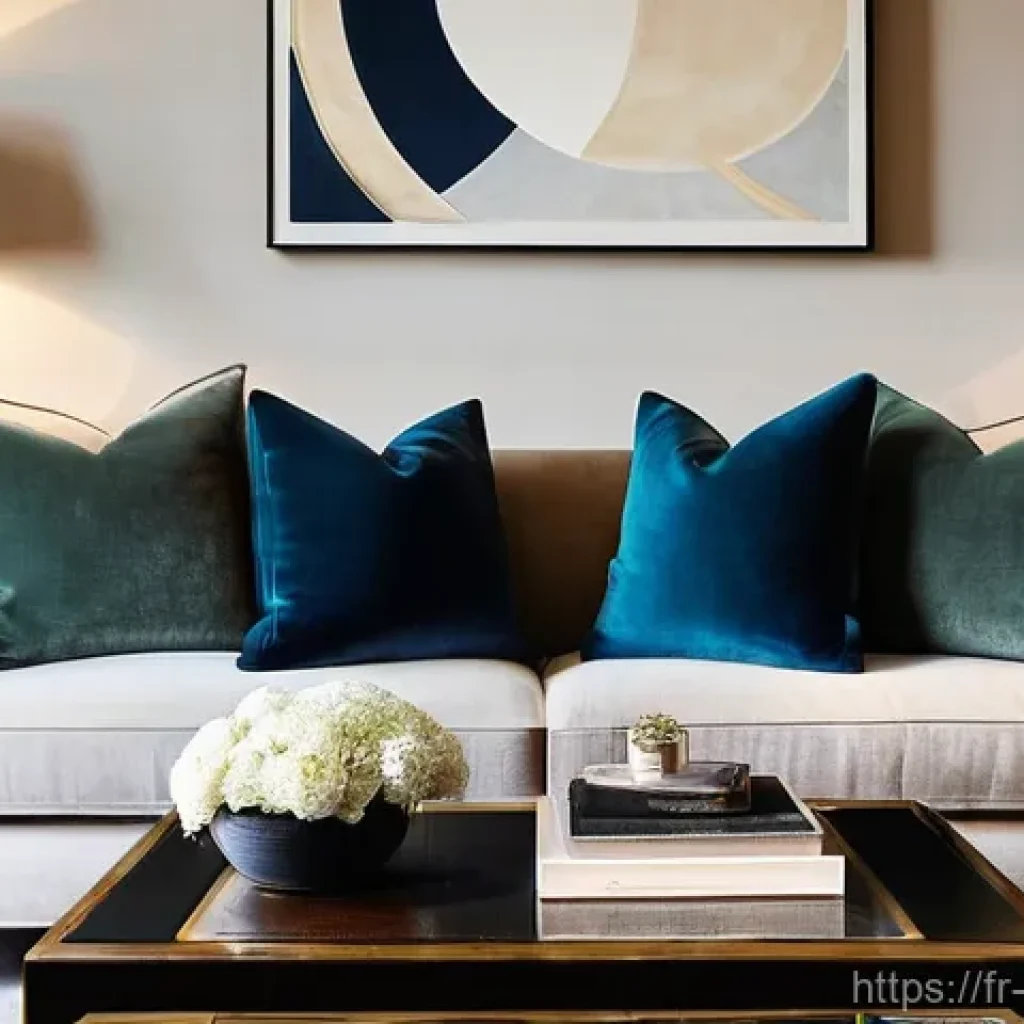 홈스타일리스트가 놓치기 쉬운 실무 포인트 - **Prompt:** A cozy and elegant living room in a Parisian apartment, bathed in soft, warm indirect li...