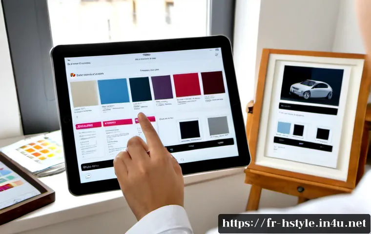 홈스타일리스트 자격증 종류와 비교 - Photorealistic French home styling certification comparison scene, a professional interior stylist i...